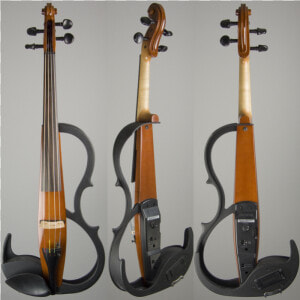 Yamaha Svv 200 Silent Viola  Brown   Yamaha Sv 200 Electric Violin  HD Png Download