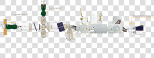 Iss Docking Configuration 03mar2019a   Progress Ms 11  HD Png Download