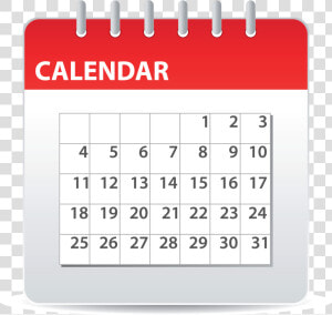 Calendar Download Free Png   Red Calendar  Transparent Png