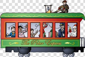 Transparent The Polar Express Clipart   Polar Express Train Animation  HD Png Download