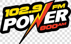 Power800am   Com   Power 102 9 Logo  HD Png Download