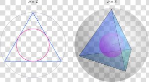 Tetrahedron Insphere  HD Png Download