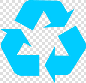 Recycling Symbol Icon Sol   Recycle Symbol Blue  HD Png Download