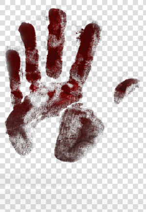 Transparent Bloody Hand Print Png   Manos De Sangre Png  Png Download