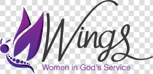 Details   Calligraphy   Wings Womens Ministry  HD Png Download