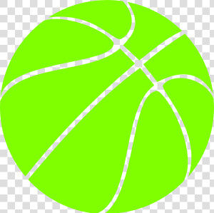 Black Basketball Clip Art At Clker   Yellow Green Basketball Ball  HD Png Download