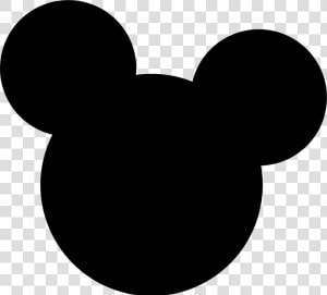 Mickey Mouse Minnie Mouse The Walt Disney Company Silhouette   Mickey Mouse Head Transparent Background  HD Png Download