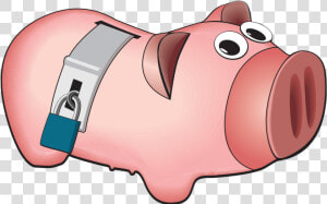 Lazytown Stingy Piggy Bank  HD Png Download