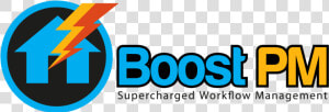 Boostpm Supercharged Workflow Management Logo      HD Png Download