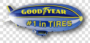 Goodyear Blimp Sign   Goodyear Tire And Rubber Company  HD Png Download