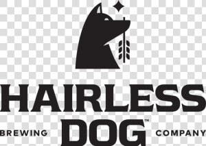 Hairlessdog Logo Full Black Cmyk   Graphic Design  HD Png Download