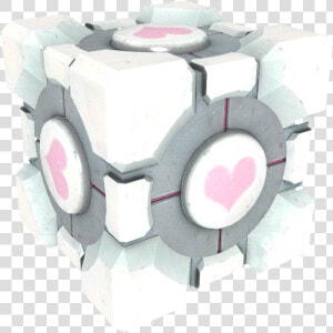 Portal Weighted Storage Cube   Png Download   Companion Cube  Transparent Png