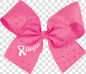 Chassé Cheer For The Cause Hope Cheer Bow   Pink Cheer Bow  HD Png Download