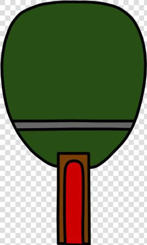 Ping Pong Paddle  Table Tennis  Dark Green  HD Png Download