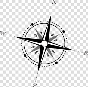 Compass Rose Vector Download Free   Compass Clip Art  HD Png Download