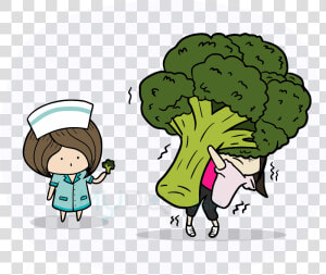 Broccoli Clipart Makanan   Cartoon  HD Png Download