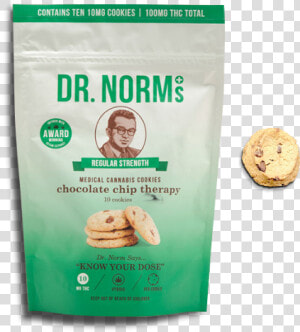 Dr Norms Chocolate Chip Therapy  HD Png Download