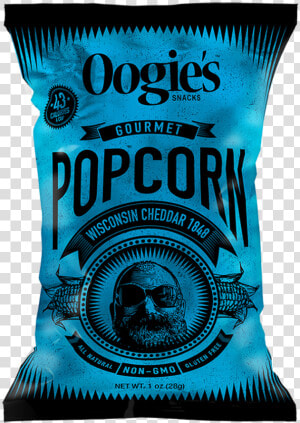 Oogie S Snacks Wisconsin Cheddar 1848 Popcorn Single  HD Png Download