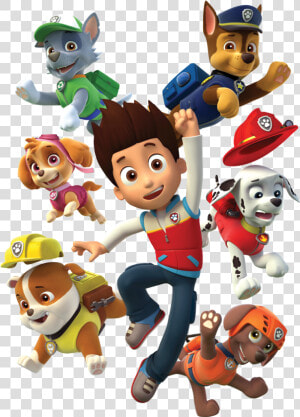 Clip Art Paw Patrol Anivers Rio   Ryder And Paw Patrol  HD Png Download