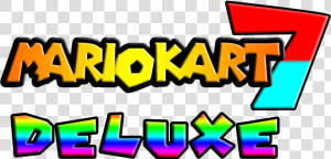 Mario Kart 8 Deluxe Logo Png   Mario Kart 7 Deluxe Logo  Transparent Png