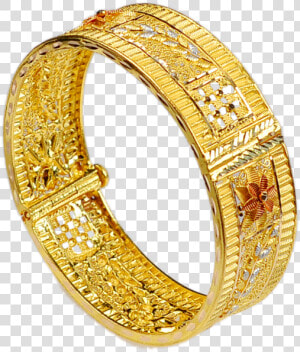 Calcutta Design Gold Bangles  HD Png Download