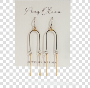 Mixed Double Gold Bar Earrings Class Lazyload Lazyload   Earrings  HD Png Download