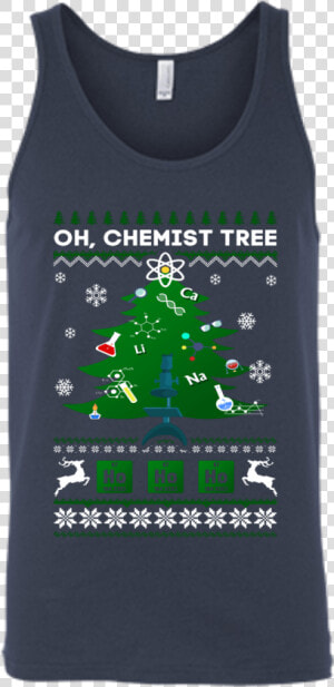 Oh Chemistry Tree Science Christmas Ugly Sweater Gift   Christmas Jumper  HD Png Download