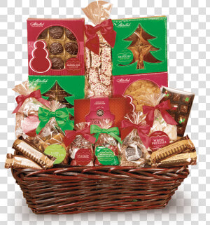 Large Holiday Gift Basket   Mishloach Manot  HD Png Download