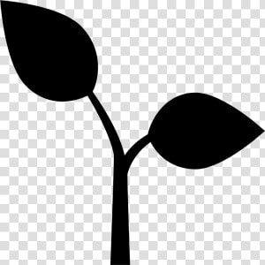 Plant Emoji Black And White   Png Download   Plant Emoji Black And White  Transparent Png