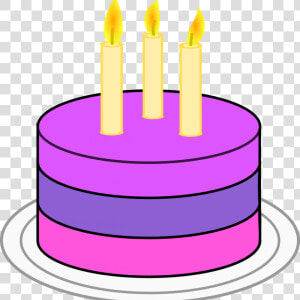 Birthday Cake Free To Use Clip Art   Simple Birthday Cake Png  Transparent Png