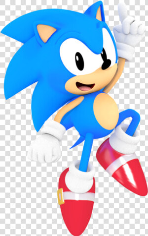 Classic Sonic Mania Render 1 3 By Matiprower dbej88e   Classic Sonic Mania Sonic The Hedgehog  HD Png Download