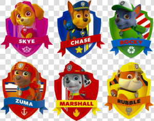 Clip Art Brasao Patrulha Canina Clipart   Paw Patrol Stickers Printable  HD Png Download