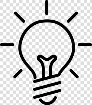 Creative Storm   Transparent Light Bulb Icon Png Idea Icon  Png Download