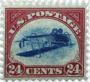 Returned   Inverted Jenny Stamp  HD Png Download