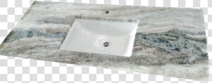 Fantasy Brown Granite Countertop Single Bathroom Vanity   Bathroom Sink  HD Png Download