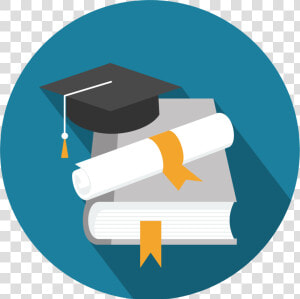 College Degree And Graduation Cap   Graduation  HD Png Download