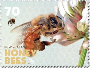 70c stamp   Bee Postage Stamps  HD Png Download