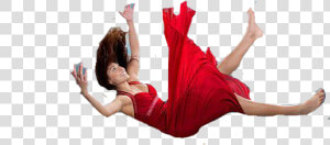 Woman Falling Png   Woman Falling In Dress  Transparent Png