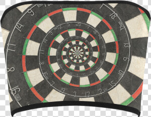 Droste Spiral Dart Board Bandeau Top  HD Png Download