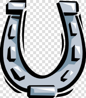 Vector Illustration Of Lucky Horseshoe Good Luck Protective   Hufeisen Png  Transparent Png