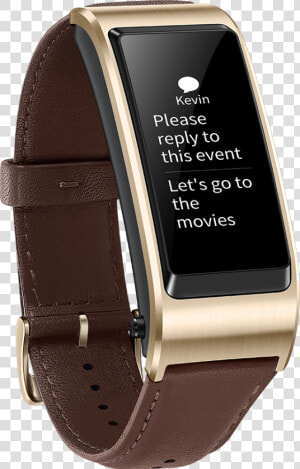 Huawei Talkband B5 With A Big Touch Sreen   Huawei Talk Band B5  HD Png Download