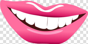 Lips Pink Png Clipart Image   Pink Lips Clipart Png  Transparent Png