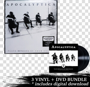 Plays Metallica Live Performance 3 Lp Dvd Remastered   Apocalyptica Plays Metallica By Four Cellos Remastered  HD Png Download