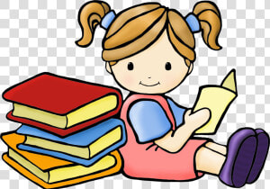 Reading Kids Clipart   Kids Reading Clipart  HD Png Download