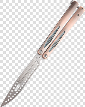 Unbladed Csgo Butterfly Knife Folding Knife Fine All steel   Utility Knife  HD Png Download