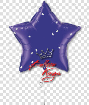 Large Purple Star   Red Star Balloons  HD Png Download