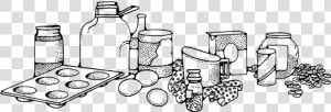 Cooking Ingredients  Receipe  Bread Ingredients   Baking Ingredients Clip Art  HD Png Download