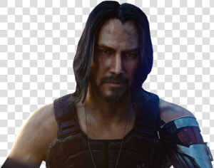 Cyberpunk 2077 Keanu Reeves  HD Png Download