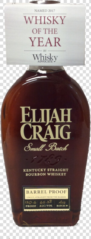 Elijah Craig Small Batch Barrel Proof   Single Malt Whisky  HD Png Download