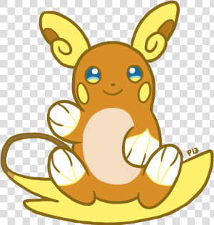 Transparent Raichu Png   Alolan Raichu Transparent Background  Png Download